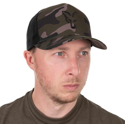 Šiltovka Trucker Cap Black Camo