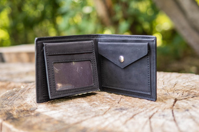 Peňaženka Black Wallet Three Carps