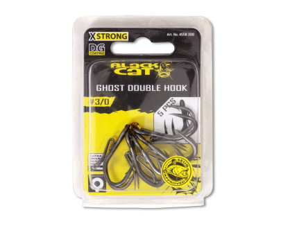 Dvojháčiky s tŕňom Ghost DG Coating 5ks