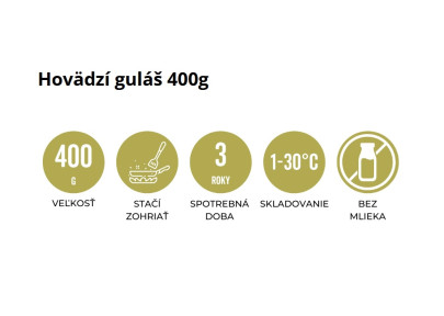 Jedlo Hotové Maďarský Hovädzí guláš