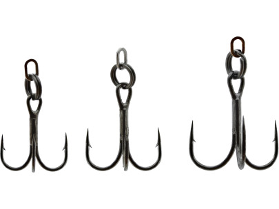 Trojháčiky Rigged Seatrout Treble Hooks