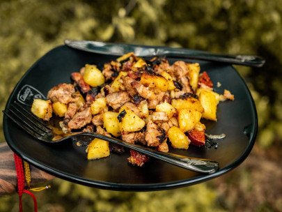 Sada príborov Čierny Nerez Cutlery SS 410