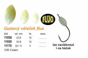 Gumový valček Fluo
