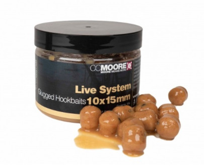 Boilie V Dipe Glugged Hookbaits Live System 10x15mm 50ks
