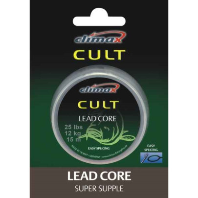 Šnúra s Oloveným Jadrom Cult Leadcore Weed 10m 25lb