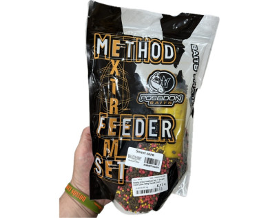 Pelety Method 5 Mix + Sweet Corn Booster 800g