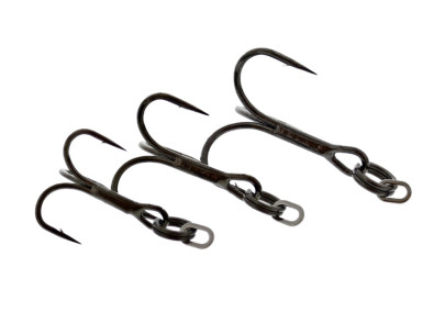 Trojháčiky Rigged Seatrout Treble Hooks