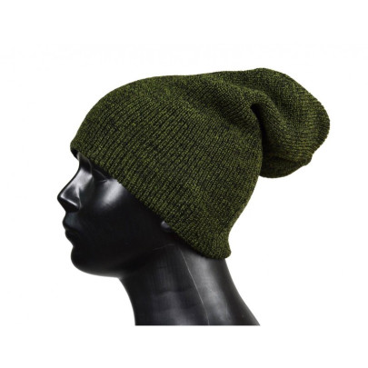 Čiapka Winter Beanie zeleno čierna