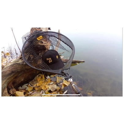 Podberák Predator XL Teleskop Nature s pogumovanou sieťkou