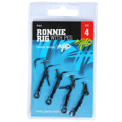 Nadväzec Ronnie Rig With Peg 4ks