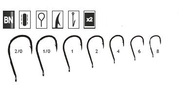 Háčiky Titanium Chinu