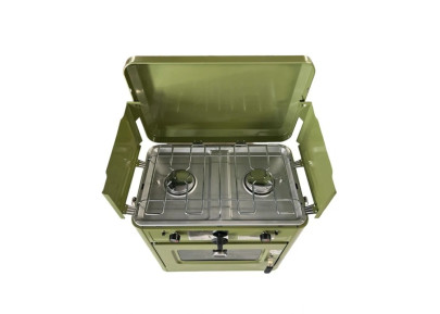 Plynový sporák s rúrou Outdoor 2v1