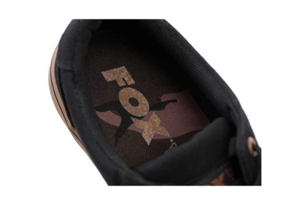 Topánky Black Canvas Shoe