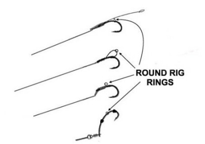 Krúžky Round Rig Rings 3,1mm