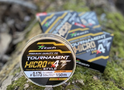 Šnúra Tournament Micro Style PE X4 Orange 150m