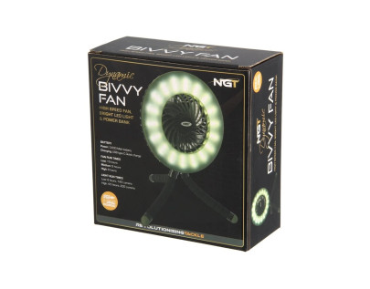 Ventilátor a Svetlo Dynamic Fan Bivvy Light