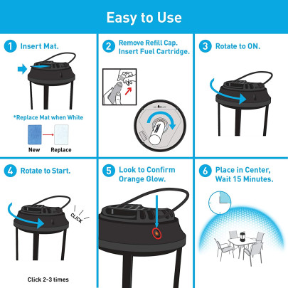 Lampáš repelentný PSLL2