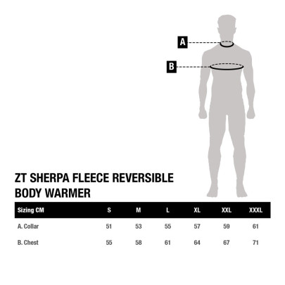 Vesta ZT Sherpa Fleece Reversible Body Warmer