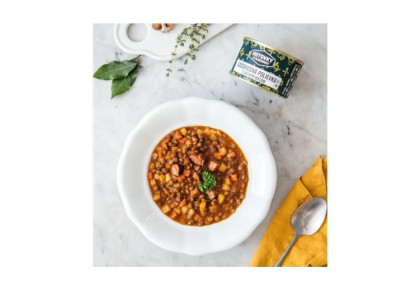 Jedlo Hotové Šošovicová polievka s údeným mäsom 800ml