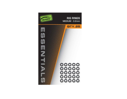 Krúžky Edges Rig Rings 25ks