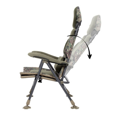 Kreslo Levelite Camo Longback Recliner
