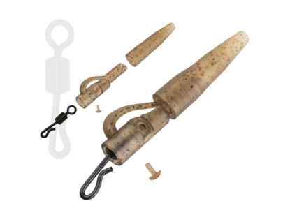 Záves na Olovo Lead Clip Set and Tail Rubber QC