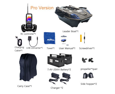 Zavážacia loďka Leader Pro GPS Sonar