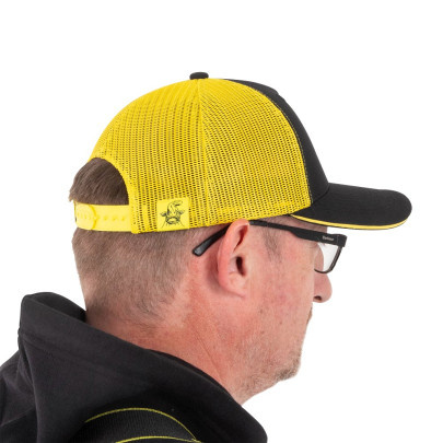 Šiltovka Black and Yellow Trucker Cap