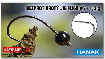 Jigové háčiky Wolfram BL jig H360 bez protihrotu