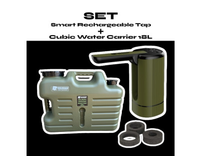 Set Kanister 18l + Pumpa Smart Rechargable Tap