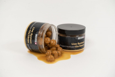 Boilie V Dipe Glugged Hookbaits Live System 10x15mm 50ks