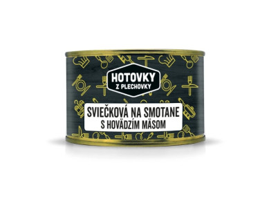 Jedlo Hotové Sviečková na smotane s hovädzím mäsom 400g
