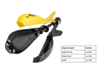 Kŕmna raketa Tribomb Bait Rocket