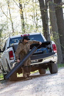 Nastavitelný tubus na prúty Airliner Rod Case Black