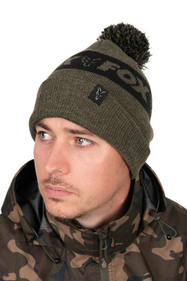 Čepice Collection Bobbles Green Black