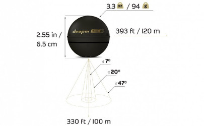 Sonar Deeper Chirp+ 3 + solárny panel Zdarma