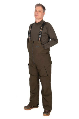 Nohavice Khaki Sherpa Tec Salopettes