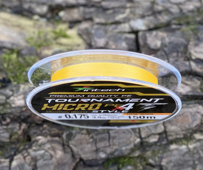 Šnúra Tournament Micro Style PE X4 Orange 150m