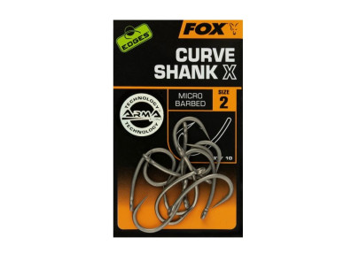 Háčiky Edges Curve Shank X