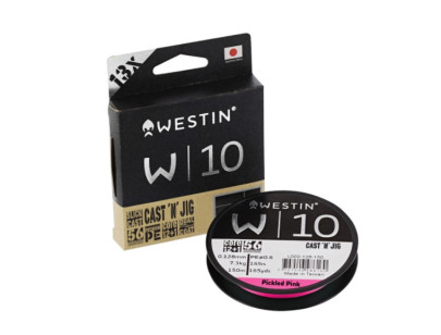 Šnúra W10 13 Braid Cast 'N' Jig Pickled Pink 110m