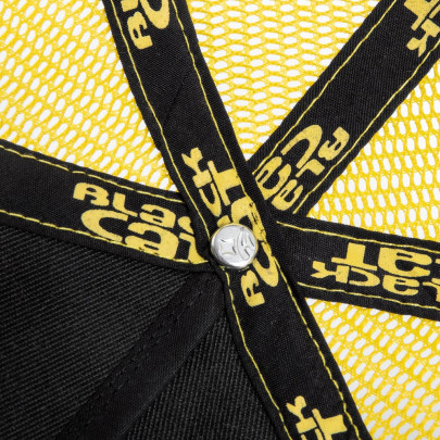 Šiltovka Black and Yellow Trucker Cap