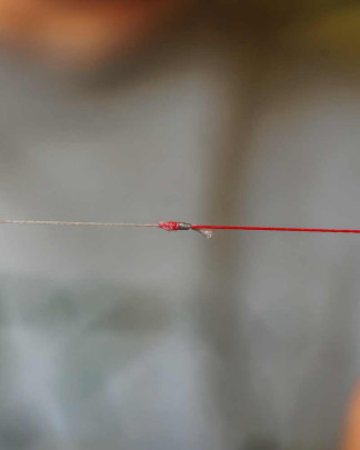 Šnúra Tapered Braided Leader Red 0,20-0,38mm 10m