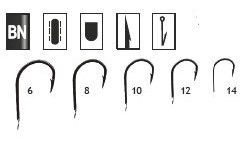 Háčiky Titanium Keiryu