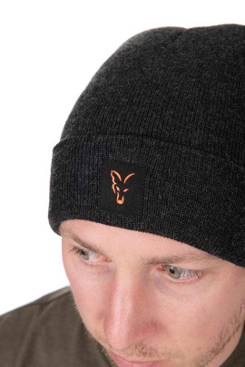Čiapka Collection Beanie Black Orange