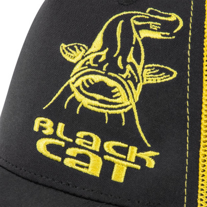 Šiltovka Black and Yellow Trucker Cap