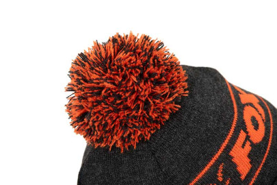 Čiapka Collection Bobbles Black Orange