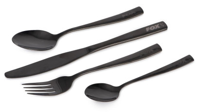 Sada Príborov Cookware Black Stainless Cutlery Set
