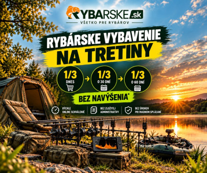 Nakupujte rybárske potreby so Skip Pay – na tretiny alebo s odloženou platbou