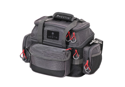 Taška na prívlač W4 Lure Bag Plus 4 Boxes Titanium Black Small