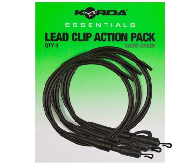 Montáž Essentials Lead Clip Action Pack Tubing 3ks
